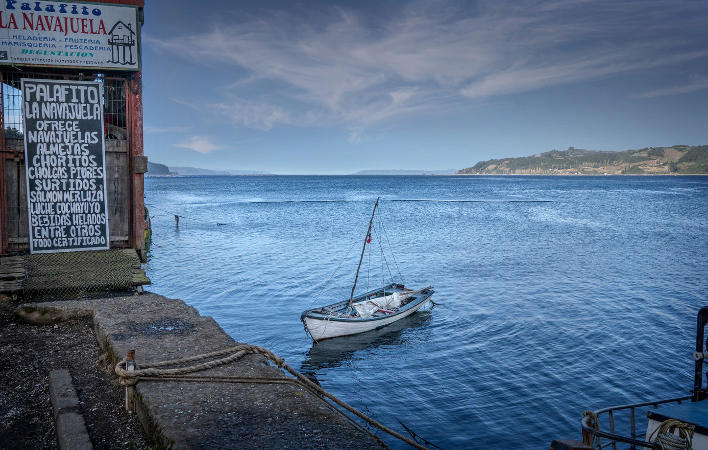 Fishing Boat Chiloe Chile