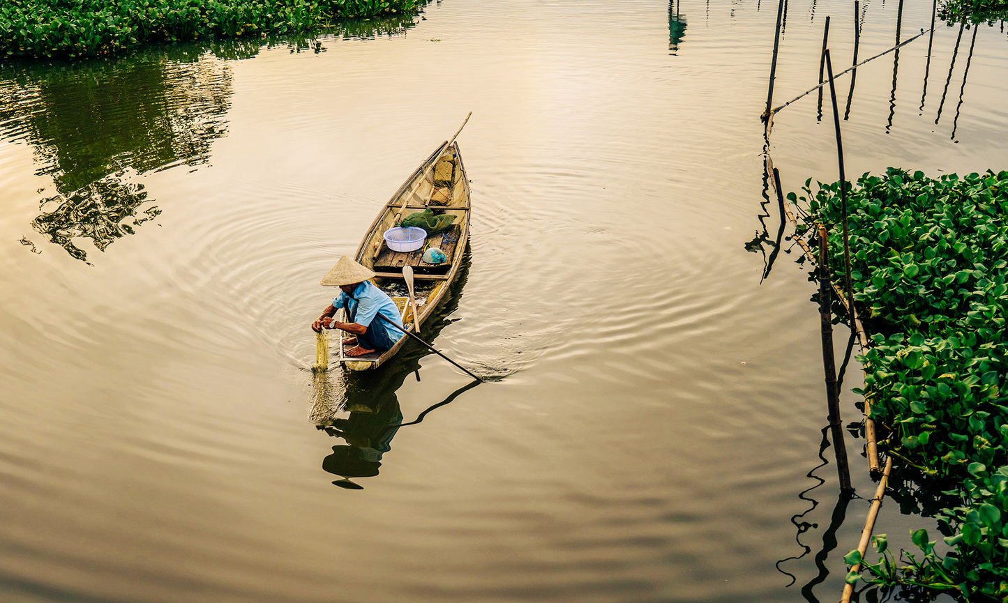 Lagoon Fishing Hue Vietnam
