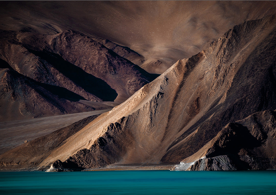 Mountains of Lake Pangong Ladakh India