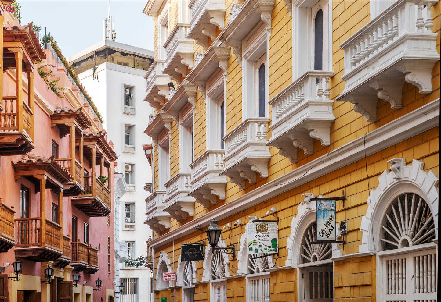 Street Cartagena Colombia
