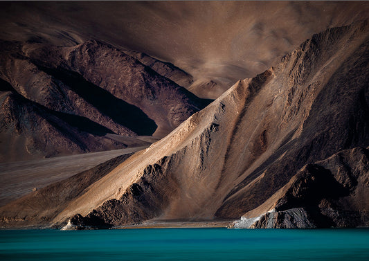 Mountains of Lake Pangong Ladakh India